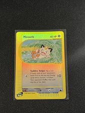 Pokémon Skyridge Meowth 78/144 Reverse Holo E-reader Wotc Card 2003 Vintage NM-M on eBay