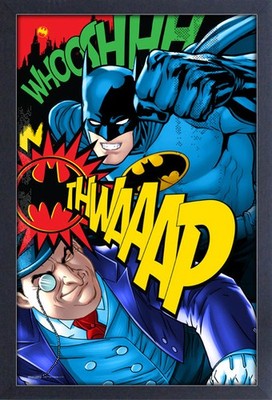 639469 Batman Vs Penguin Dc Comics Bruce Wayne Robin Wall Decor Poster