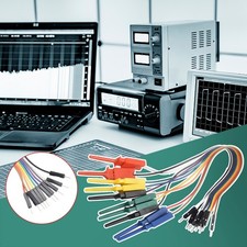 2022 Neu Logikanalysator Kabelmessleitung Schwarz/Blau/Rot/Grün/Gelb 20 Cm