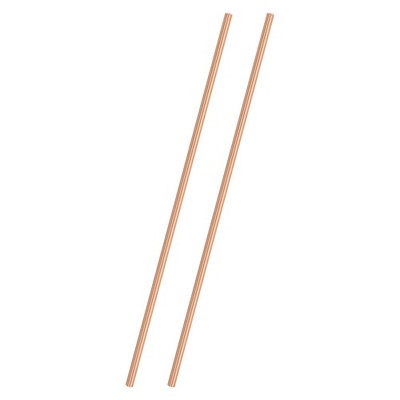 2-Pack Copper Round Rod 4mm x 200mm T2 Copper Stock