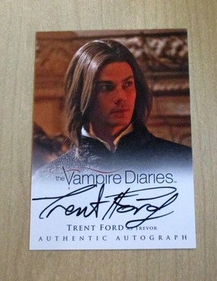 2013 Cryptozoic Vampire Diaries Season 2 autograph auto Trent Ford