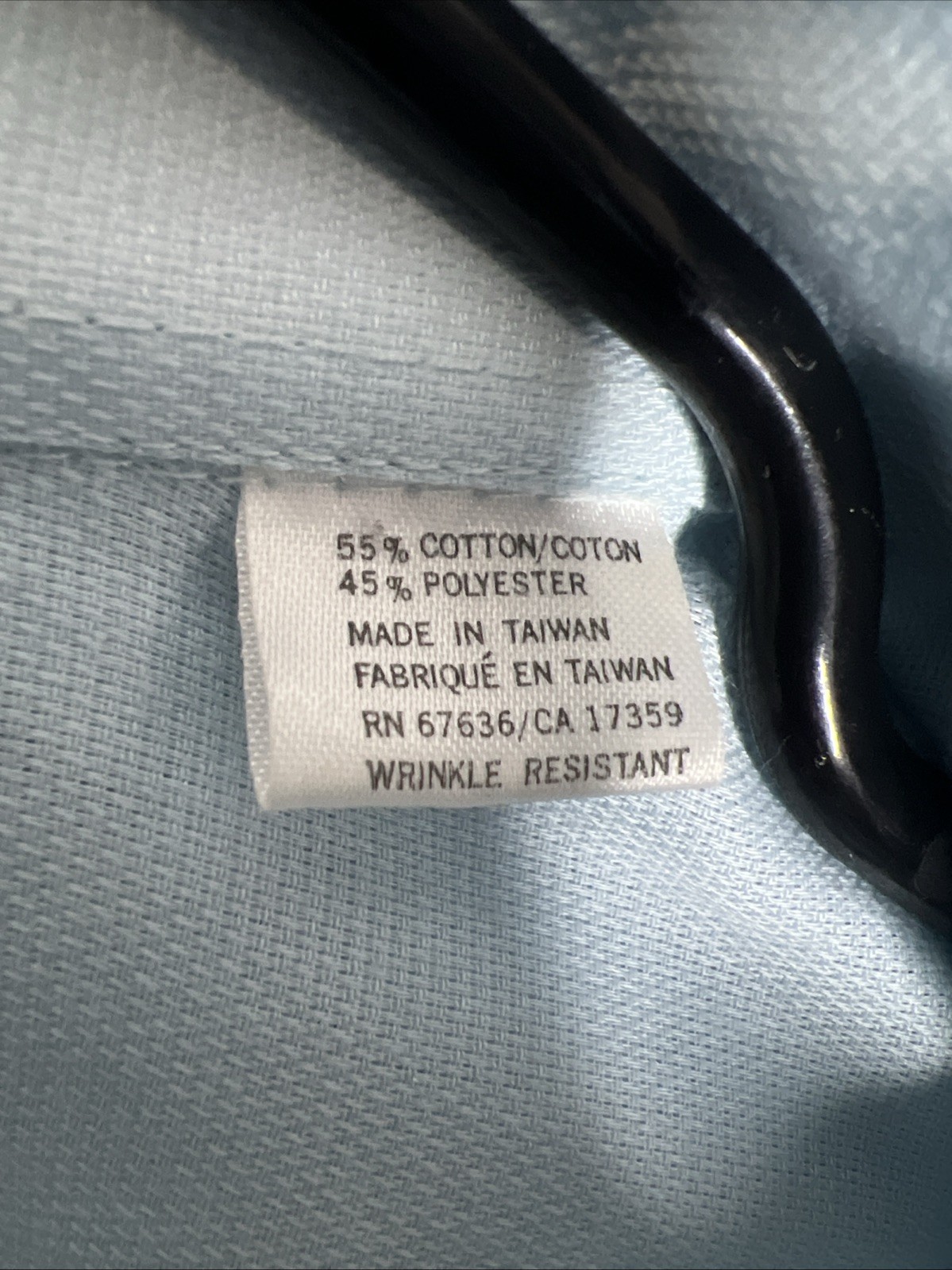 Camicia uomo YSL Yves Saint Laurent 16 5 32 33 abito con bottoni manica lunga blu