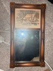 Vtg Style Federal Split Column Mirror Courier And Ives Print Summer In Country — photo 1