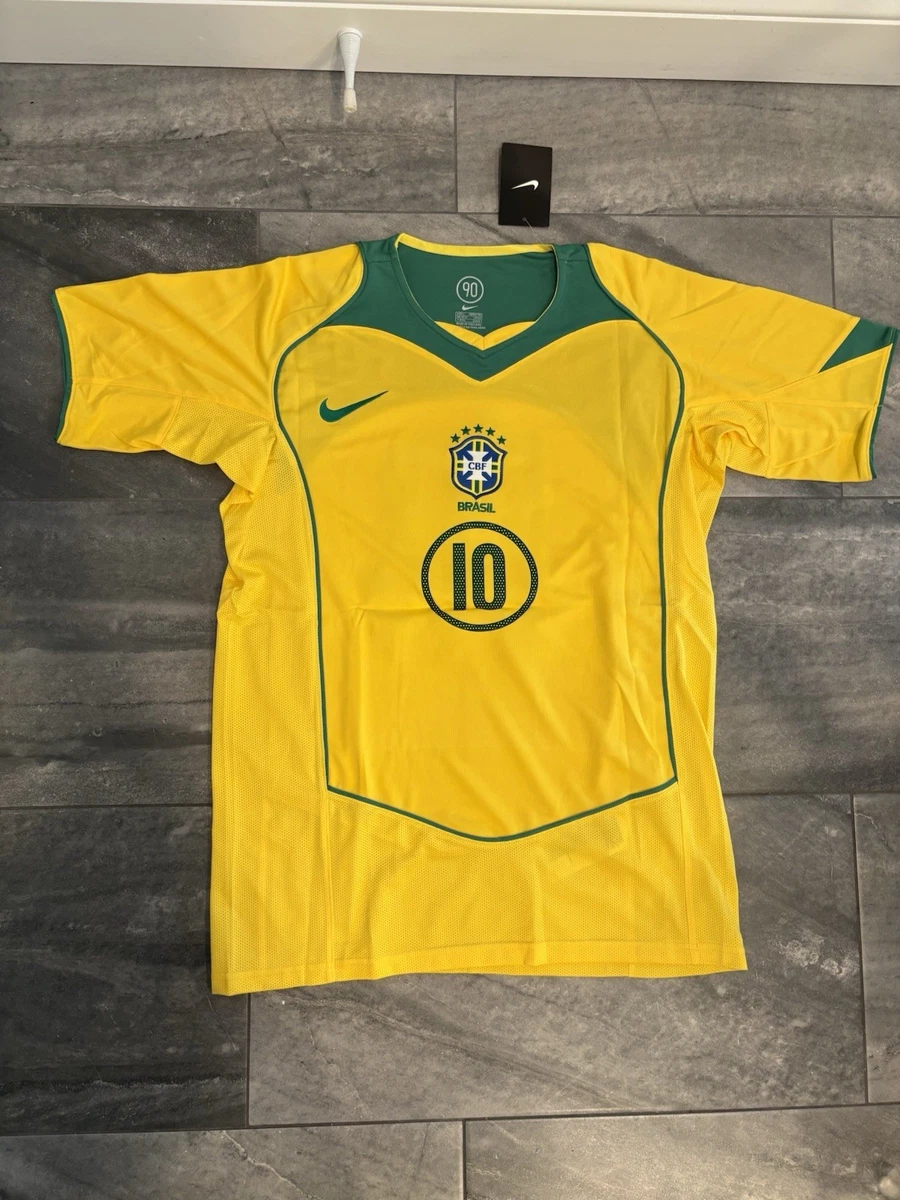Ronaldinho Size L Brazil National Team Soccer Fan Apparel