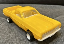 Tonka Plastic Blue Ford Ranchero Truck - Yellow - Vintage Tonka Toys See Details