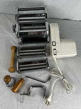IMPERIA SP 150 Noodle PASTA Machine, Tipo Lusso Torino Italy W/Motor & Extras!