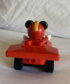 LEGO Duplo Disney Mickey Race Car Roadster Mouse 10843 Building Kit Complete