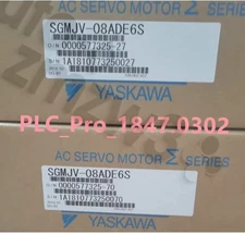 1PCS New YASKAWA SGMJV-08ADE6S AC Servo Motor IN BOX Fast delivery