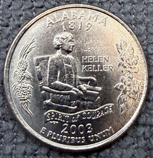 2003 P - US QUARTER - Alabama - USA Unites States of America