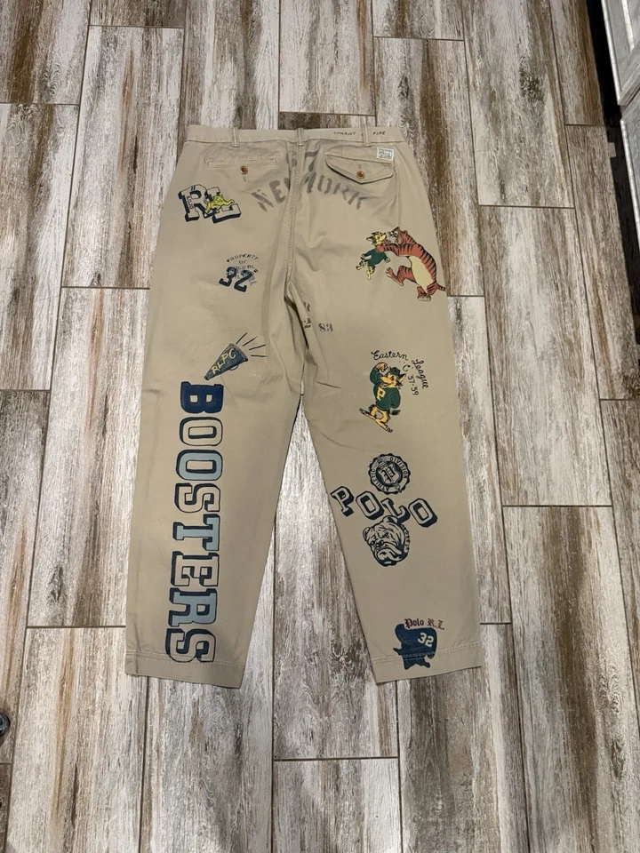 Ralph Lauren Polo Graphic Chinos 33/32 - Image 2 of 2
