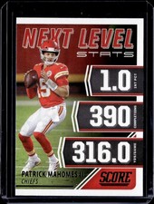 2021 Score #NL2 Patrick Mahomes II Next Level Stats
