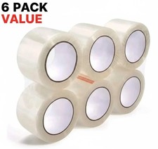 Clear Packing Tape 2 Inch x 110 Yards 330 Ft Heavy Duty Shipping Sealing 2 Mil