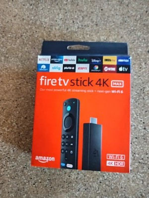 NEW AMAZON FIRE TV Stick 4K MAX, GHz, Wi-Fi 6E, 16GB, streaming device Sealed