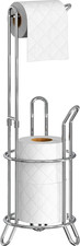 Bathroom Toilet Paper Storage Holder Stand Shelf, Chrome
