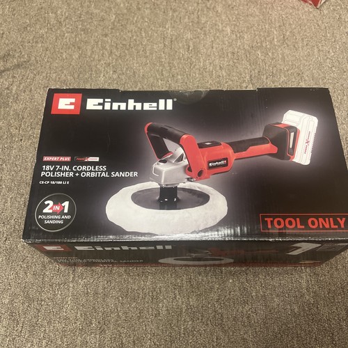 Einhell 18V sin escobillas 7" orbital coche amortiguador/pulidora/lijadora rotativa - Imagen 4 de 4