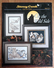 NEW Stoney Creek Cross Stitch 21 Pg Pattern Booklet 111 "On The Wild Side"