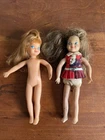 Lot of (2) Vintage Mattel Tutti Dolls 1965 Nostalgic Toys Barbie TLC