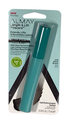 Almay Black Brown Mascara Length & Lift #030 Full Size Ophthalmologist Tested