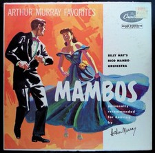 BILLY MAY'S RICO MAMBO ORCHESTRA ~ ARTHUR MURRAY FAVORITES ~ T-261 RECORD VINYL