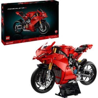 LEGO Technic 42202 Ducati Panigale V4 S Motorrad Klemmbausteine Bausatz