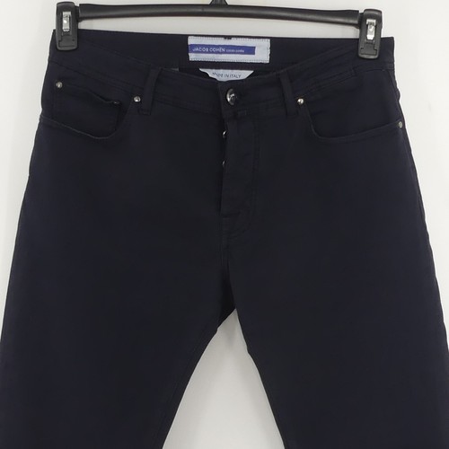 Jacob Cohen Luxury Denim Bard Button Fly Jeans Made in Italy Black Men's 34x32 - Picture 2 of 10