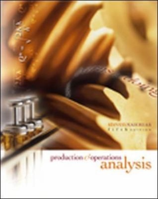 Production and Operations Analysis Compact Disc Steven Nahmias