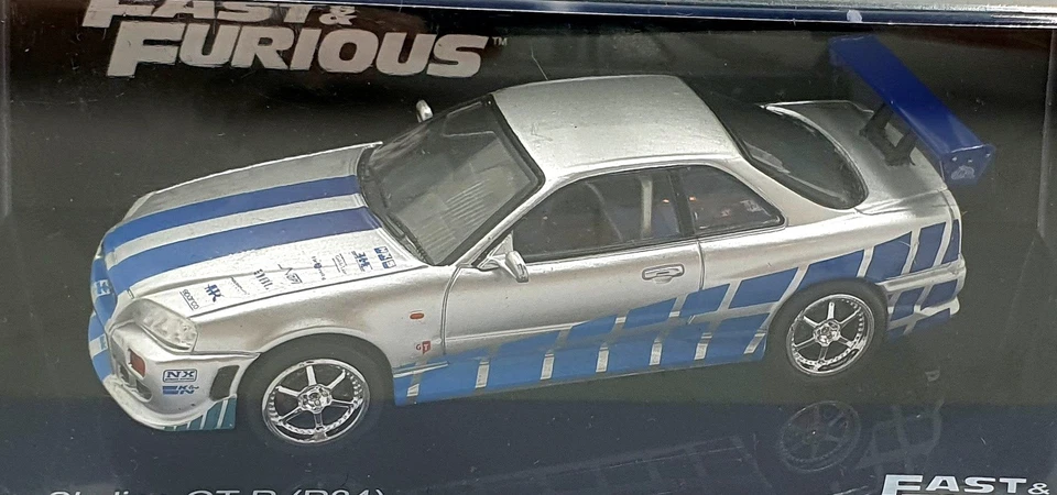 DeAgostini 1/43 Scale F220CMC002 - Fast and Furious Nissan Skyline GT-R (R34) - Image 3 of 4
