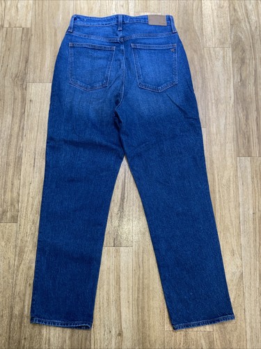 Madewell Women's Curvy Perfect Vintage Straight Blue Jeans, Size 29, NEW w/tags - Picture 8 of 9