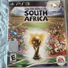 2010 FIFA World Cup South Africa PlayStation 3 PS3 Complete Manual CIB