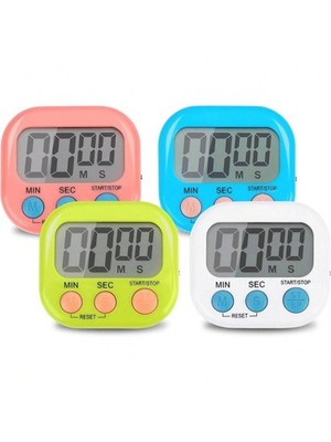 Digitale große Uhr Küche Kochen Timer Countdown laut LCD Alarm magnetisch