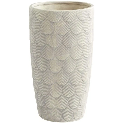 Cyan Design 11474 Nereus Grey Planter, Tall-Small - Picture 1 of 8