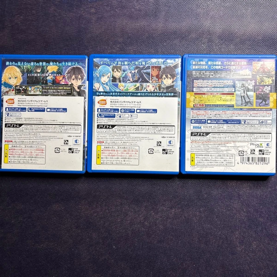 Sony PS Vita Sword Art Online Lost Song Fragment Hollow Star Phantasy Star Online Foto 2 de 4