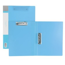 9.3x12.2" Punchless Binder Clamp, 2 Pcs Double Strong Clip Binder, Blue