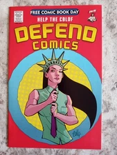 Help The CBLD Defend Comics #1 Free Comic Book Day 1st Print VF/NM  Image 2014