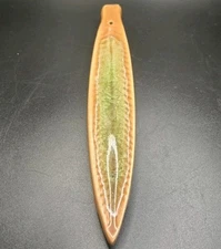 Ceramic Leaf-Shaped Incense Holder - Fairycore / Cottagecore Vibes