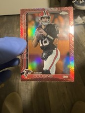 Topps Chrome 2025 Football Kirk Cousins Football Leather Refractor