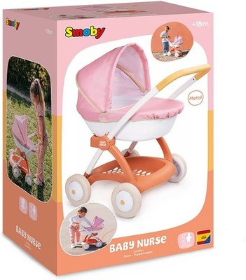 SMOBY 254124 Baby Nurse Kinderwagen Für Puppe