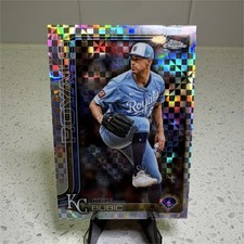 Topps 2022 Chrome Update X-Fractor Kris Bubic #USC115 Royals Baseball Card