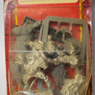 Warhammer Fantasy - Old World - Orc Warlord On Boar - Grotfang - Metal OOP
