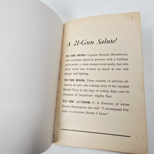 1950 Captain Horatio Hornblower PB C.S. Forester Bantam Books Gregory Peck Movie - Picture 5 of 6