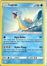 Lapras 21/70 Uncommon Dragon Majesty Pokemon Lightly Played on eBay