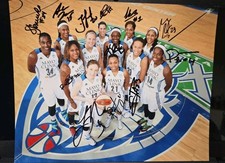 SIGNED WNBA Champs 2013 LYNX TEAM 8X10 PHOTO Loaded All-Stars Team