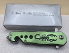 Green Scorpion Knife TAC FORCE SPEEDSTER MODEL  — photo 7