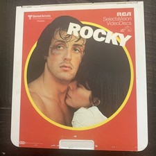 Rocky 1 II SelectaVision VideoDiscs Vintage Lot