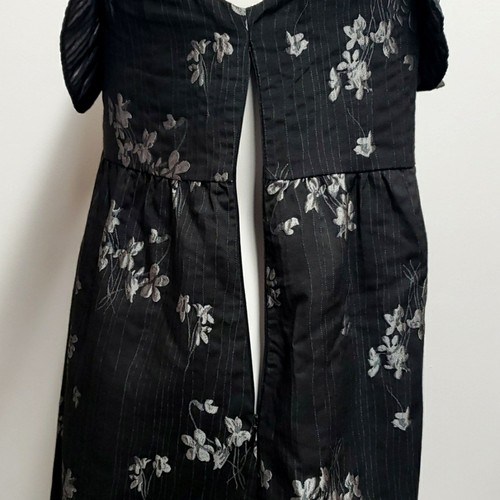 Setirom Baby Puppenkleid Damen Größe Small Plissee Rüschendetail Perlen Blumen - Bild 5 von 12