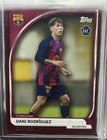 2025 Topps Fc Barcelona Collector Tin; Dani Rodriguez RC Parallel 010/350