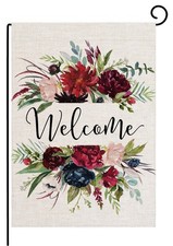 Personalized Garden Flag,Welcome Flag,Welcome Friends,Farmhouse Decor,Yard De...