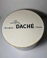 Vintage Lilly Dache Hat Box / New York, Paris