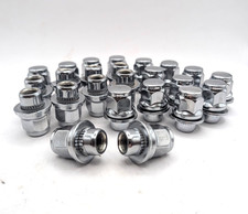 24pc 12mm x 1.5 for TOYOTA Landcruiser 80 Series 1969-1999 Chrome Wheel Lug Nuts