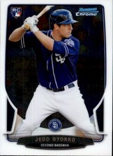 Jedd Gyorko 2013 Bowman Chrome Rookie Card #44. rookie card picture